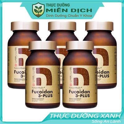 Liệu trình 5 hộp Fucoidan 3-Plus giúp bảo vệ gan, giảm nguy cơ ung thư gan