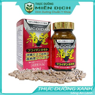Viên nang Mozuku Fucoidan Nozomi. Hộp 150 viên