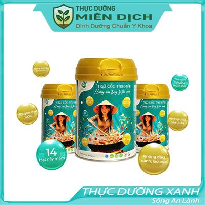 Thực Dưỡng Ngũ Cốc Tảo Xoắn Spinutri. Hộp 400g