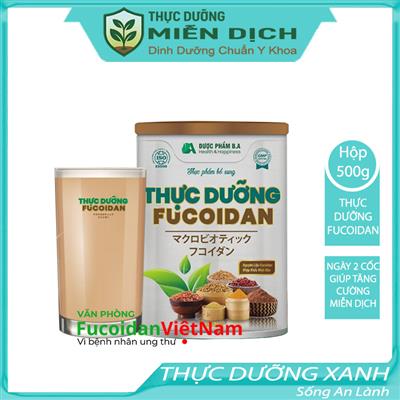 Thực Dưỡng Fucoidan - Thực dưỡng miễn dịch cho người bị ung thư. Hộp 500mg